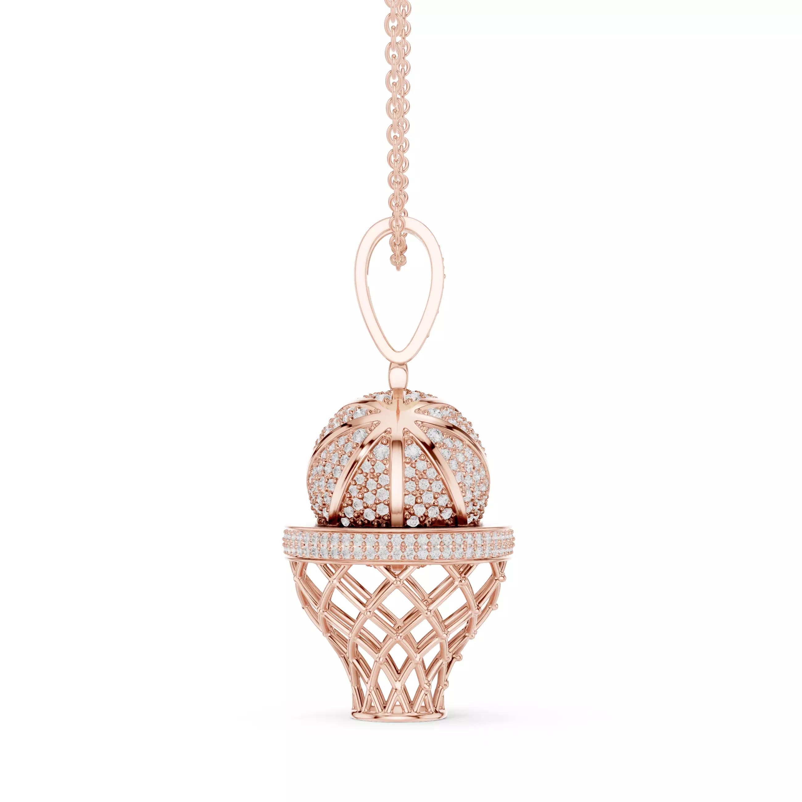 Italian Pendant 3dm stl renders video animation details  3D print model_5