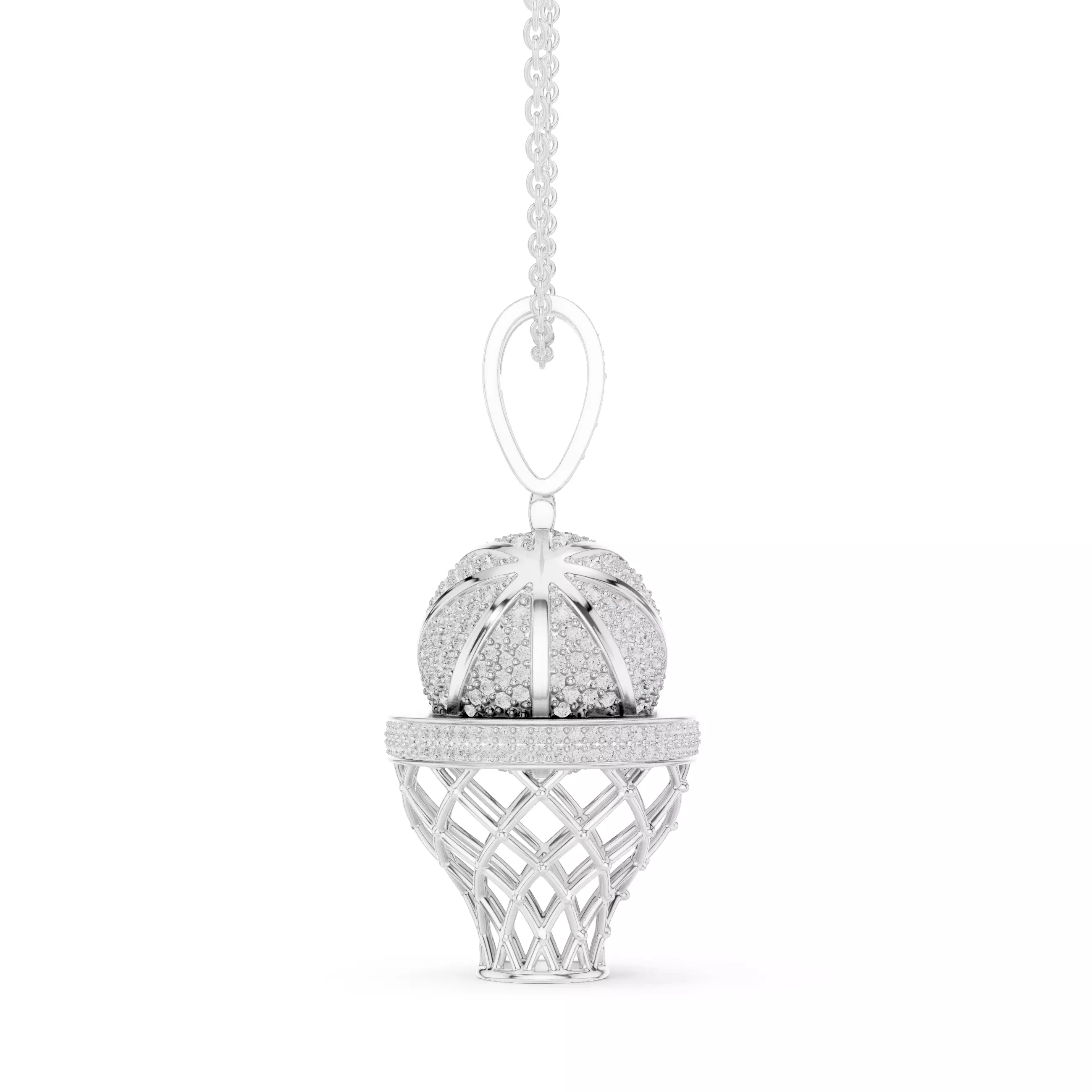 Italian Pendant 3dm stl renders video animation details  3D print model_8