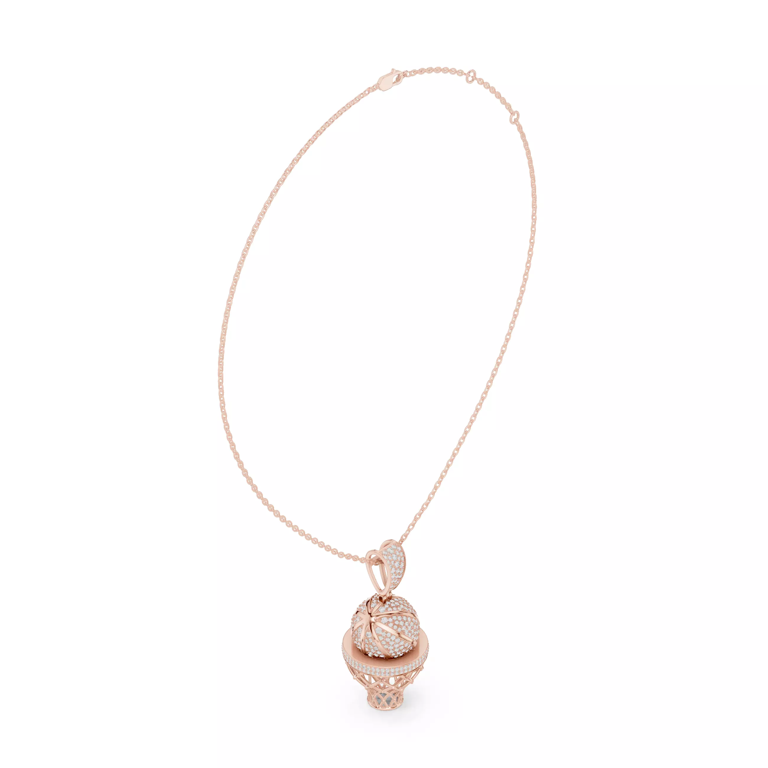 Italian Pendant 3dm stl renders video animation details  3D print model_3