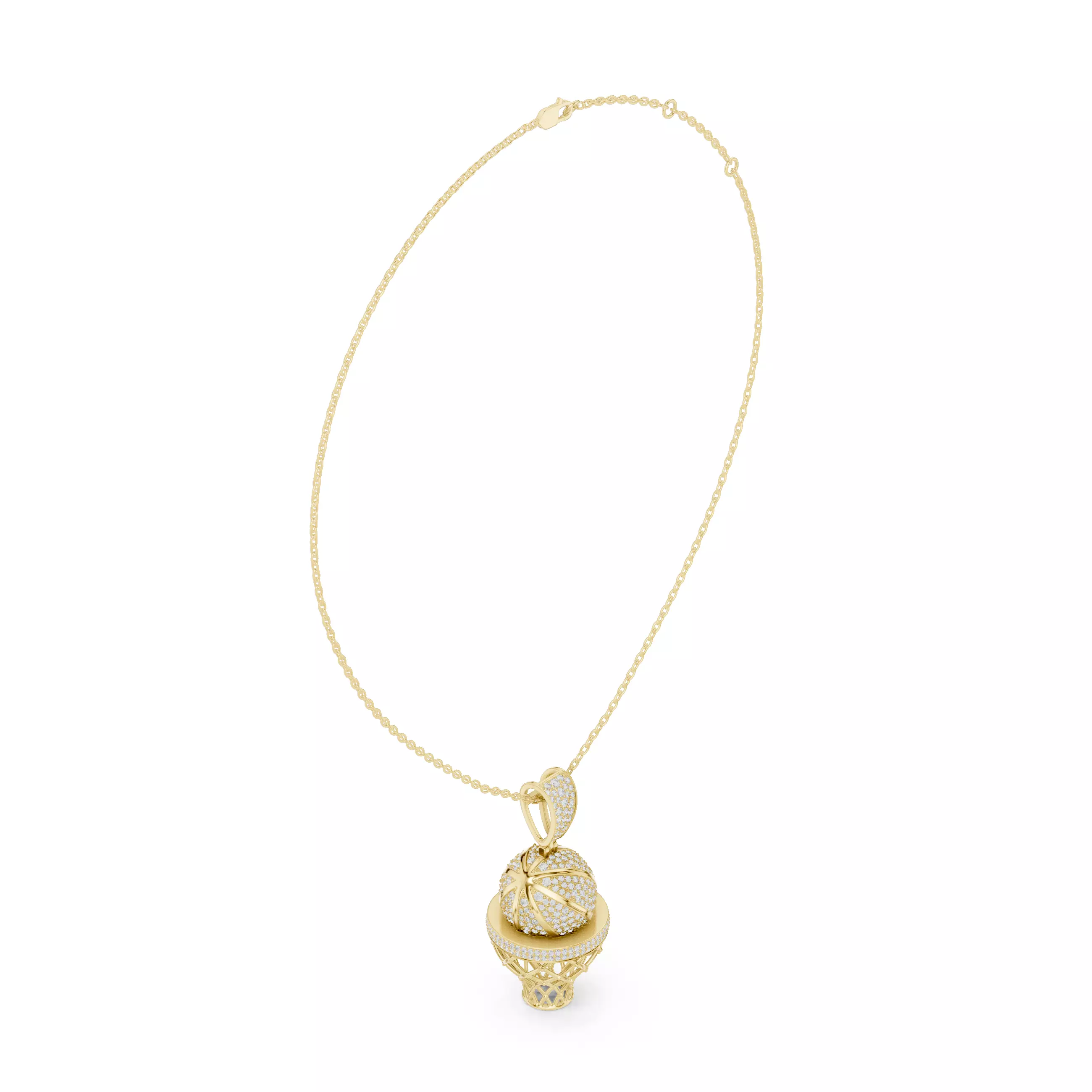 Italian Pendant 3dm stl renders video animation details  3D print model_10