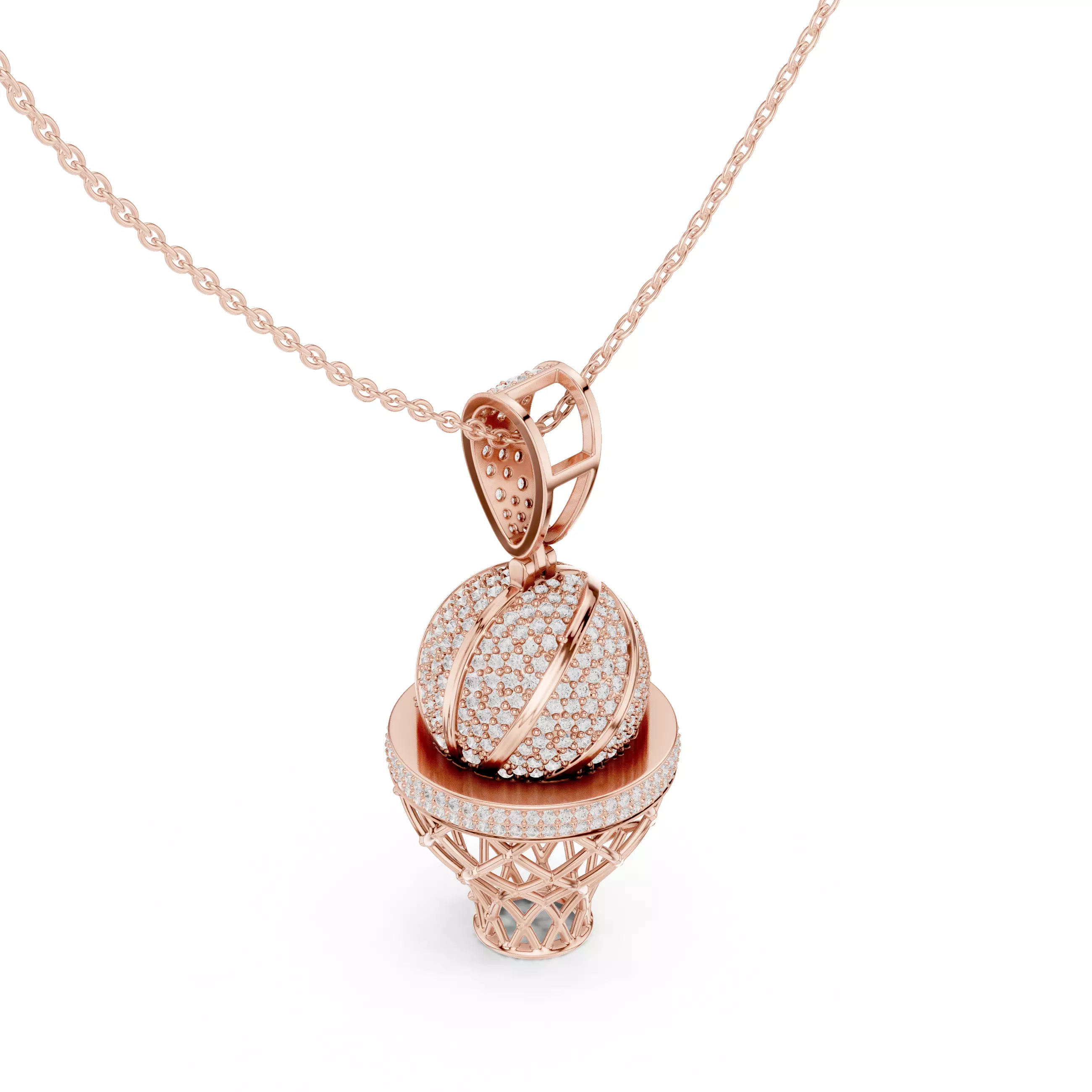 Italian Pendant 3dm stl renders video animation details  3D print model_4