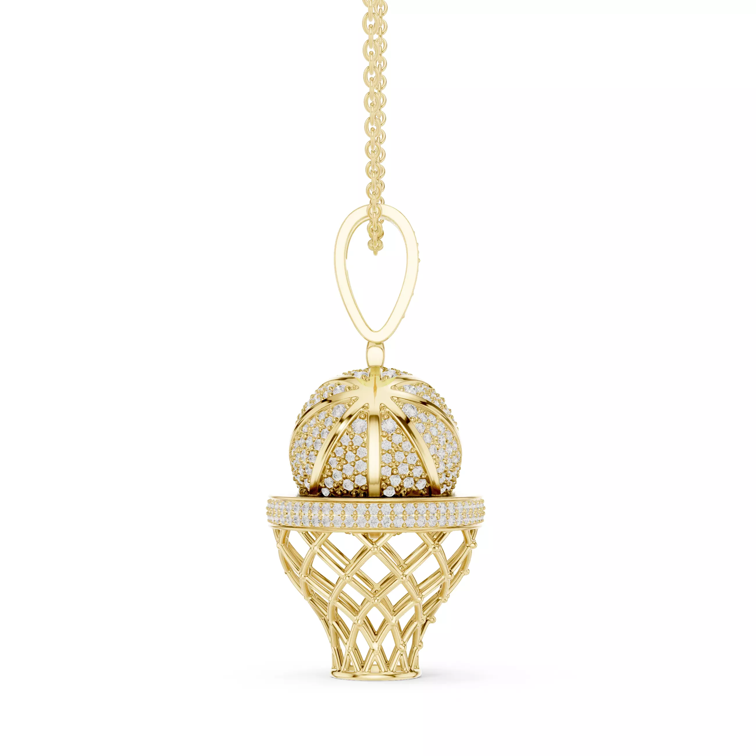 Italian Pendant 3dm stl renders video animation details  3D print model_12
