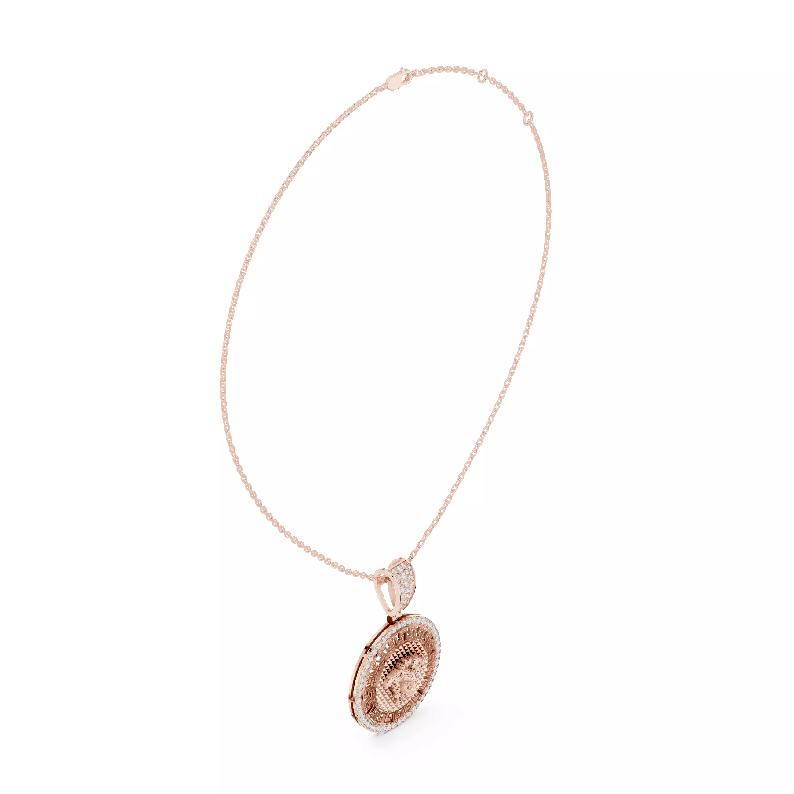 Italian Pendant 3dm stl renders video animation details  3D print model_3