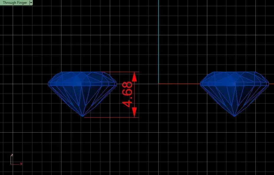 Heart-shaped Earrings Jewelry model - Hearts Orbit for Her 3D print model_10