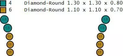 Heart-shaped Earrings Jewelry model - Hearts Orbit for Her 3D print model_7