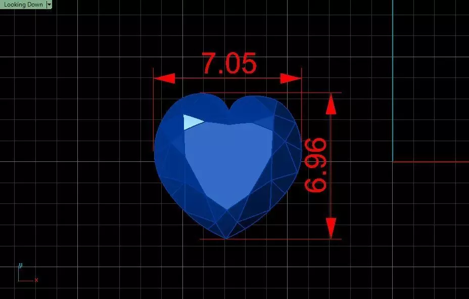 Heart-shaped Earrings Jewelry model - Hearts Orbit for Her 3D print model_9