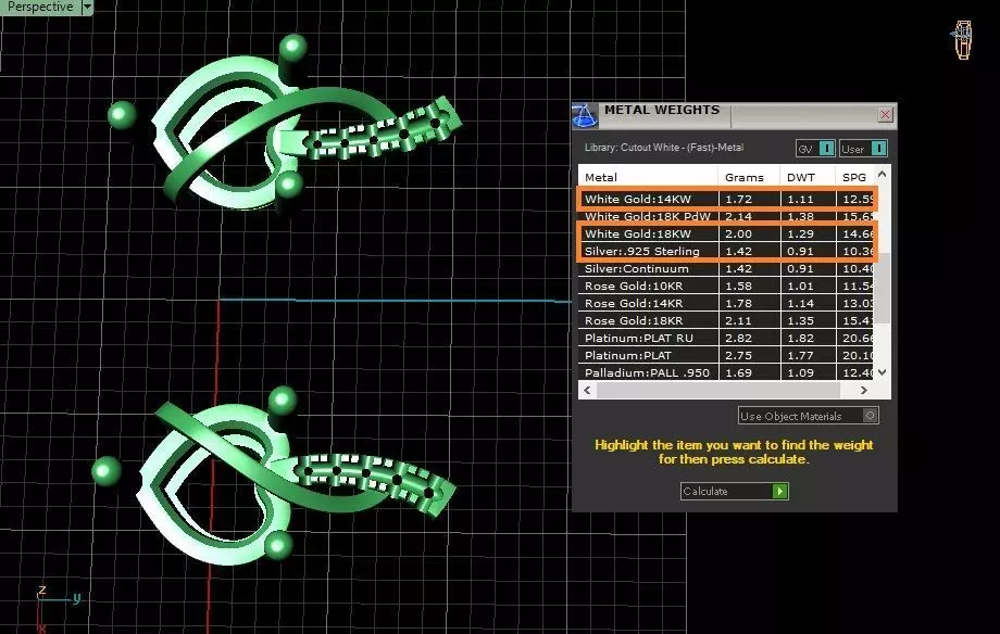 Heart-shaped Earrings Jewelry model - Hearts Orbit for Her 3D print model_5
