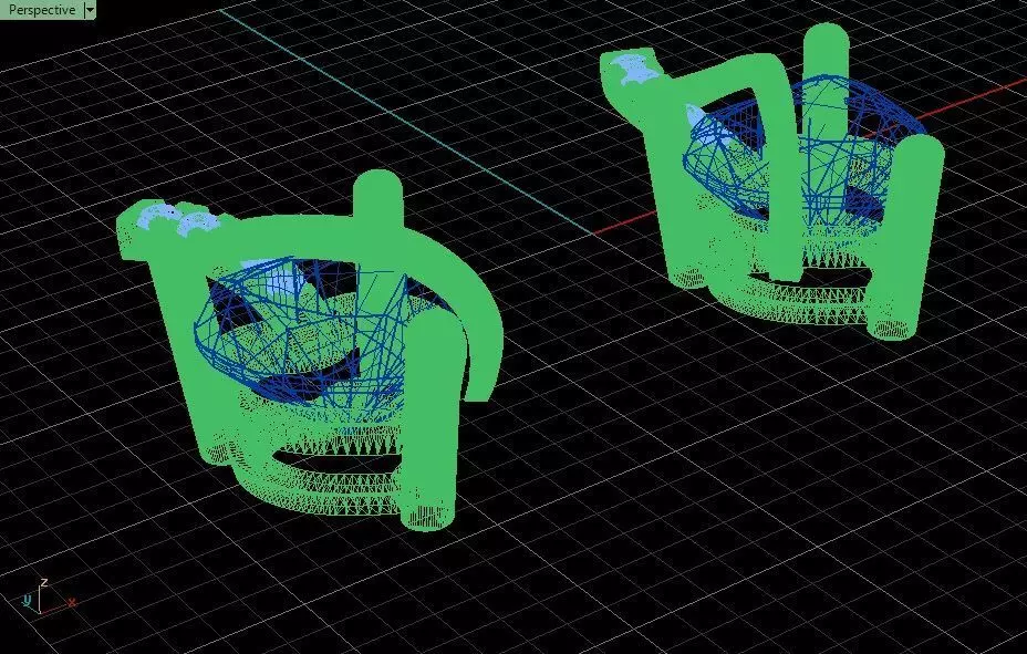 Heart-shaped Earrings Jewelry model - Hearts Orbit for Her 3D print model_25