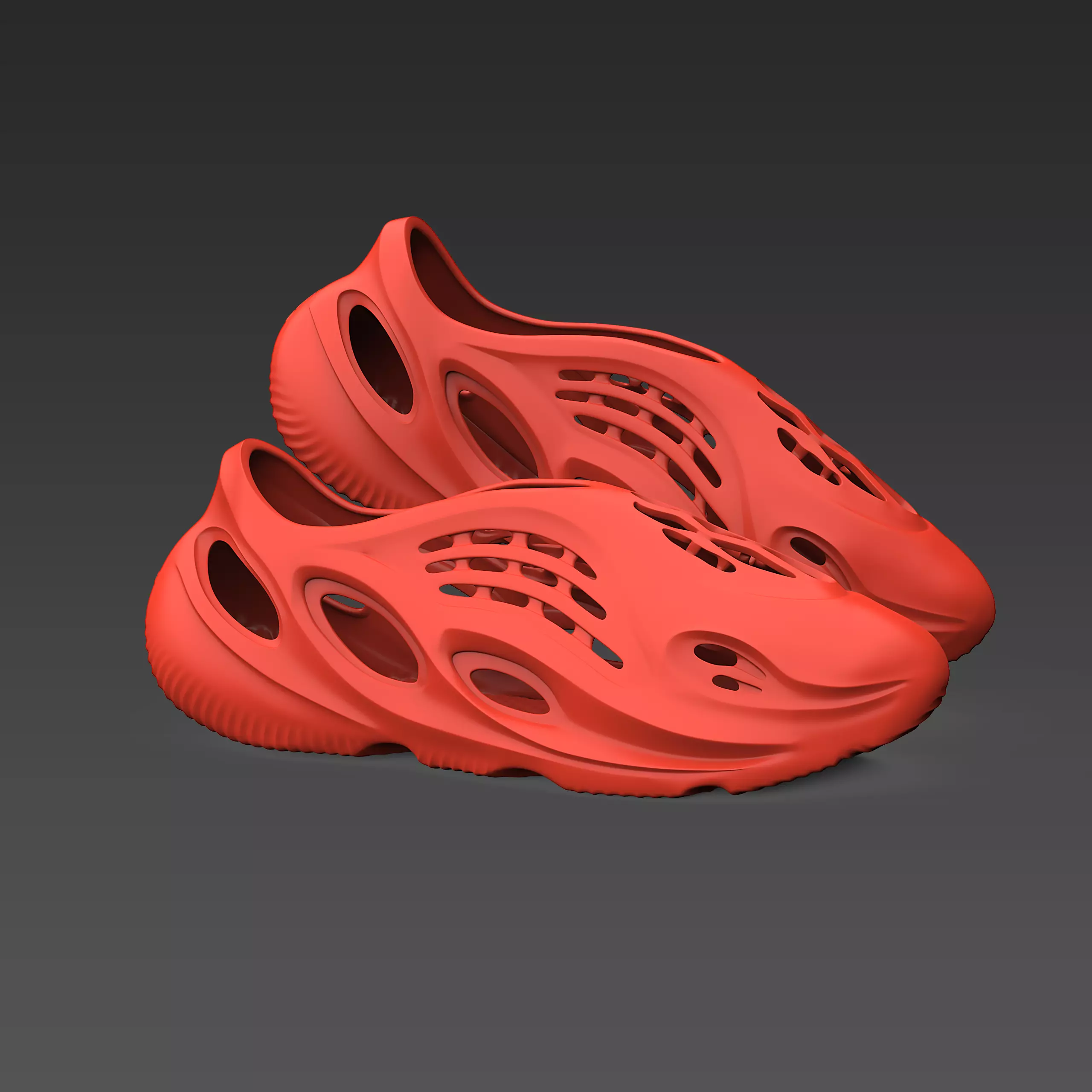 Yeezy Foam Runner  3D print model_3