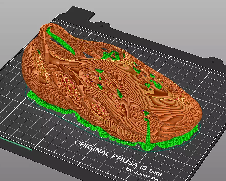 Yeezy Foam Runner  3D print model_4