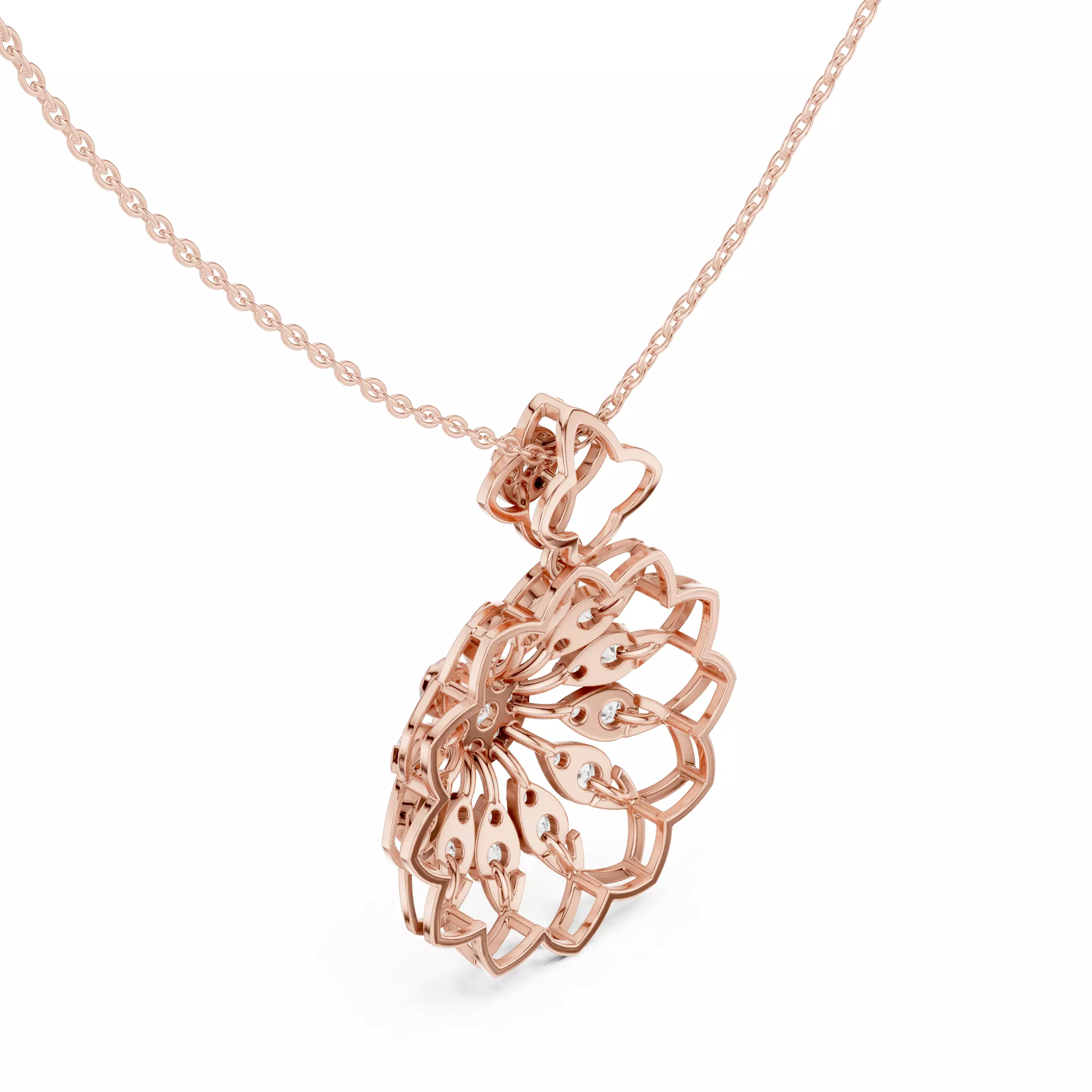 Italian Pendant 3dm stl renders video animation details 3D print model_4