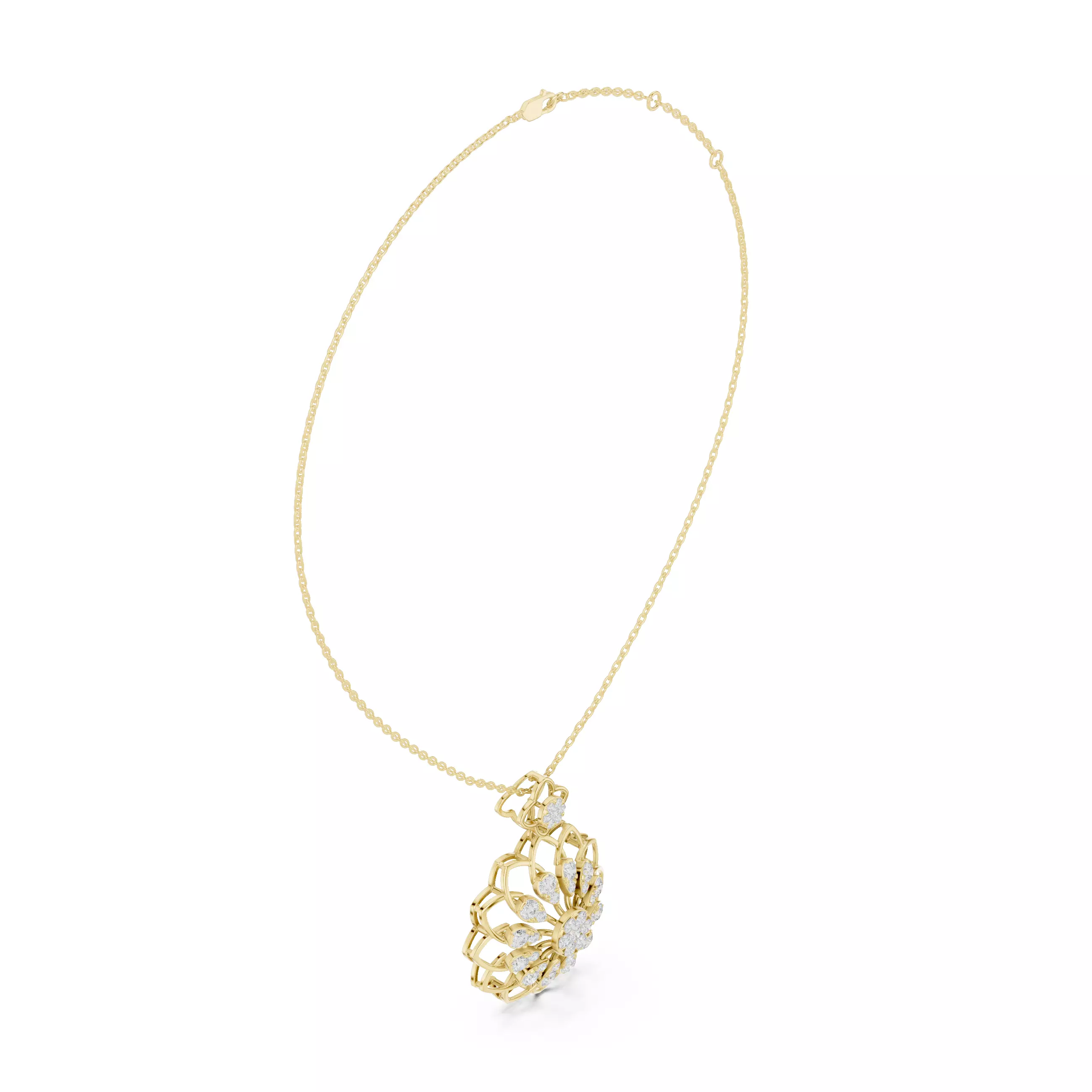 Italian Pendant 3dm stl renders video animation details 3D print model_10