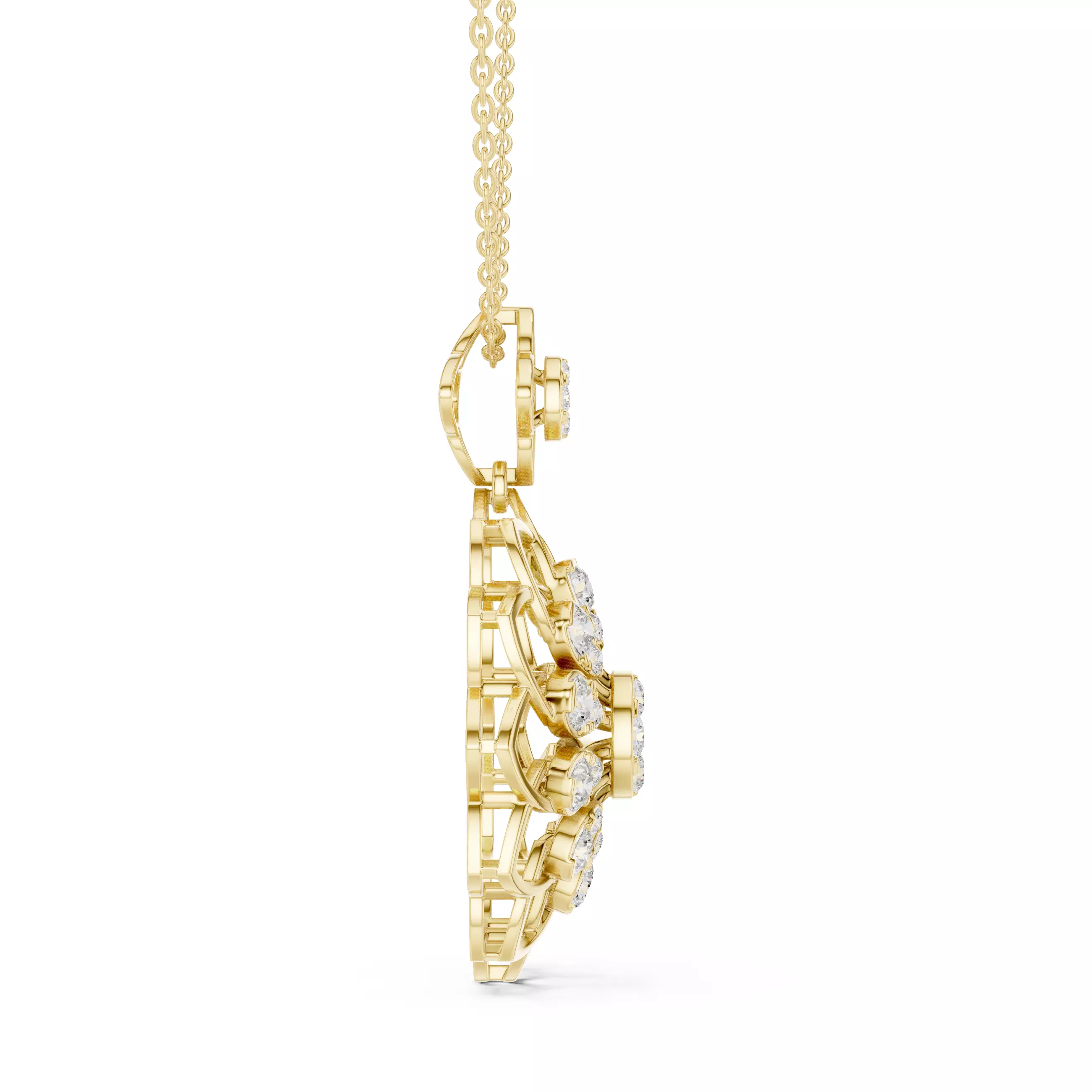 Italian Pendant 3dm stl renders video animation details 3D print model_12