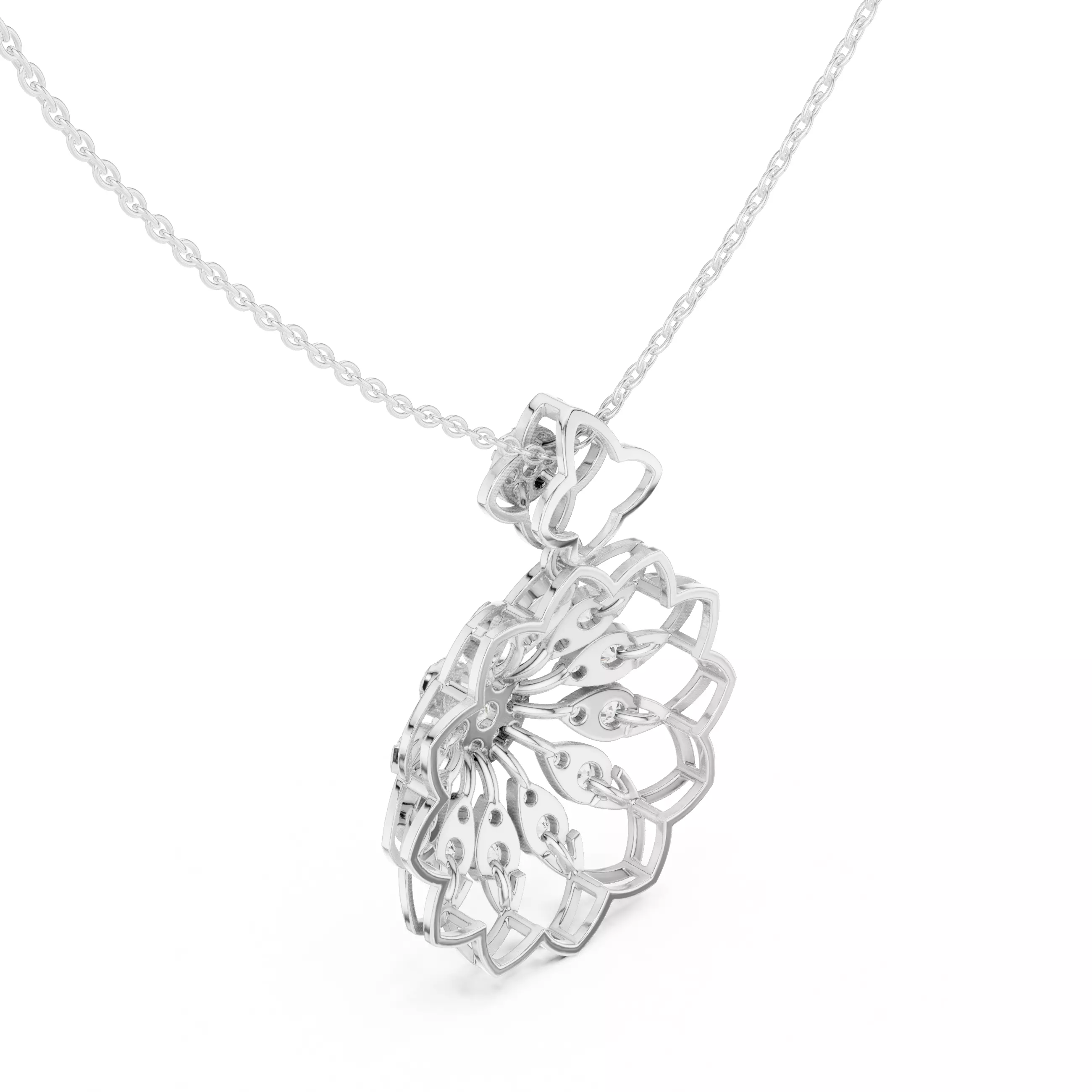 Italian Pendant 3dm stl renders video animation details 3D print model_7