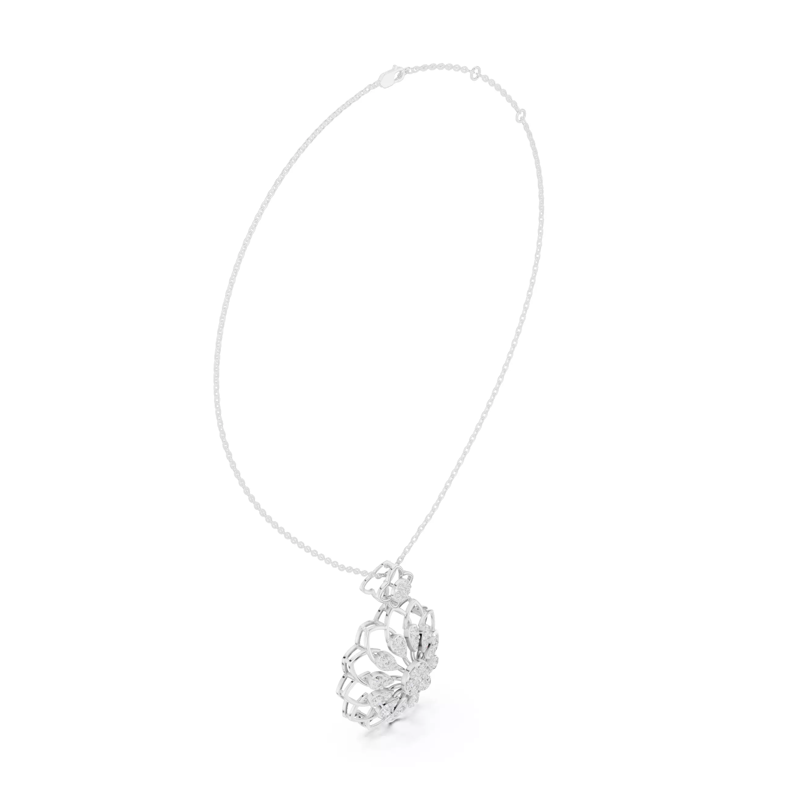 Italian Pendant 3dm stl renders video animation details 3D print model_6