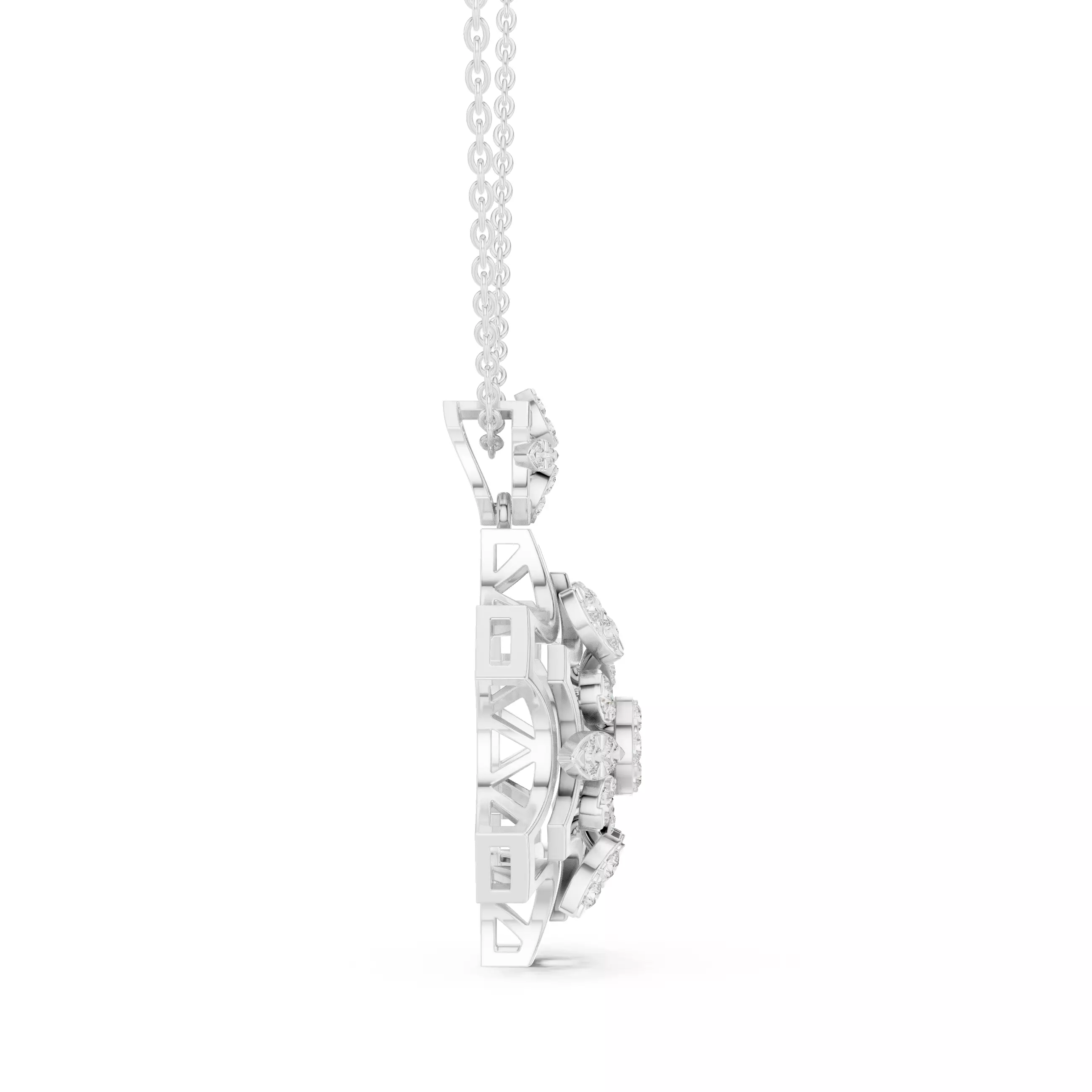 Italian Pendant 3dm stl renders video animation details  3D print model_8