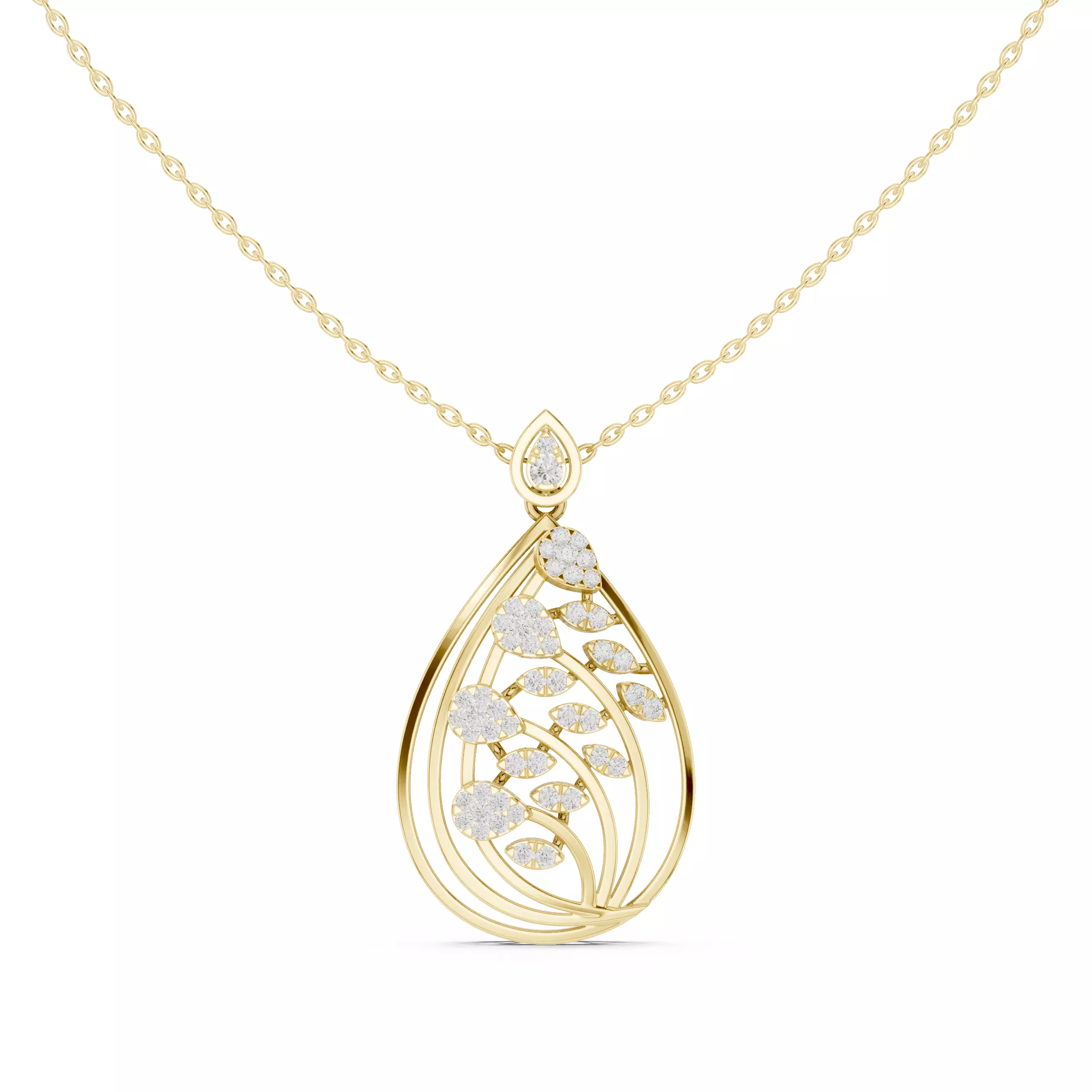 Italian Pendant 3dm stl renders video animation details 3D print model_13