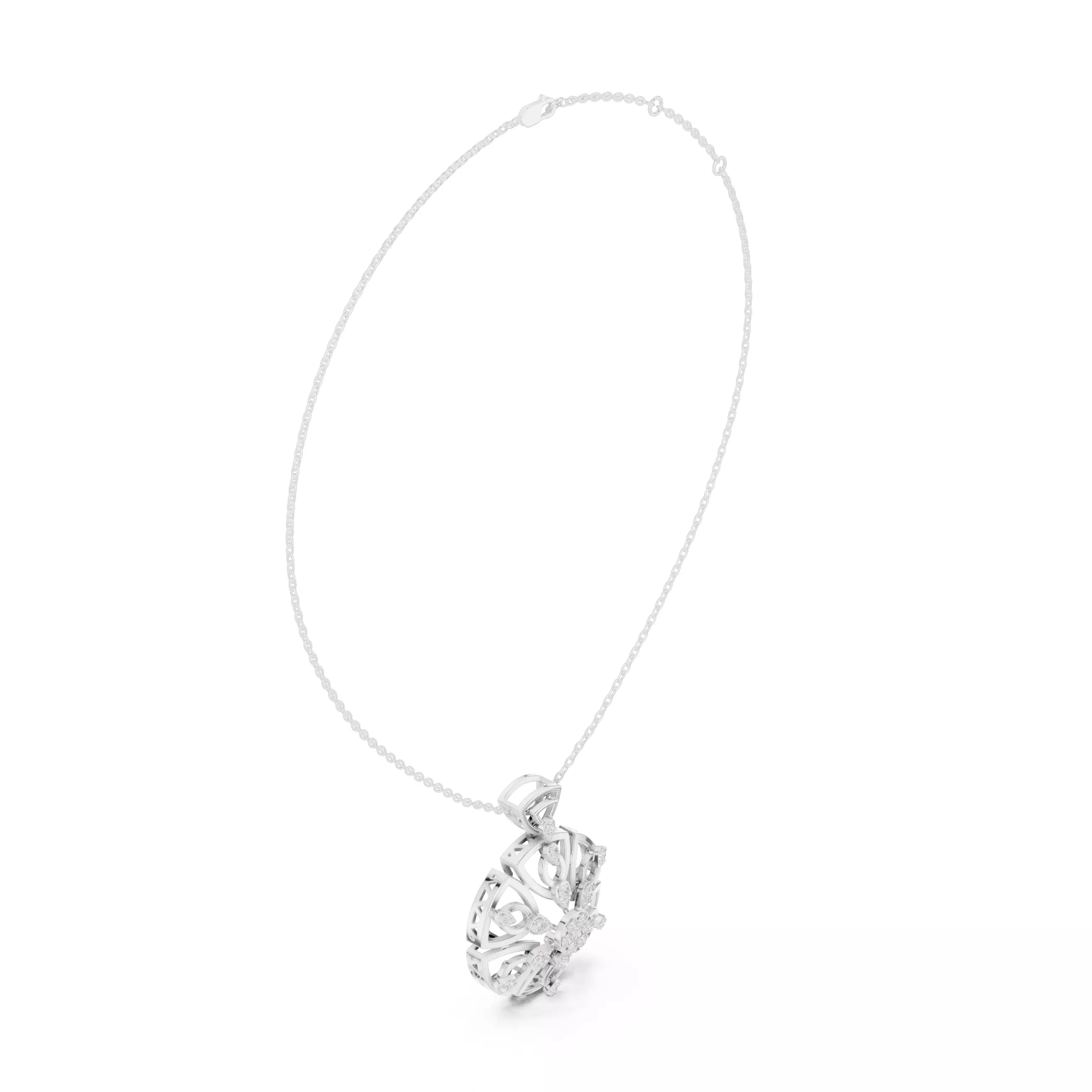 Italian Pendant 3dm stl renders video animation details  3D print model_6