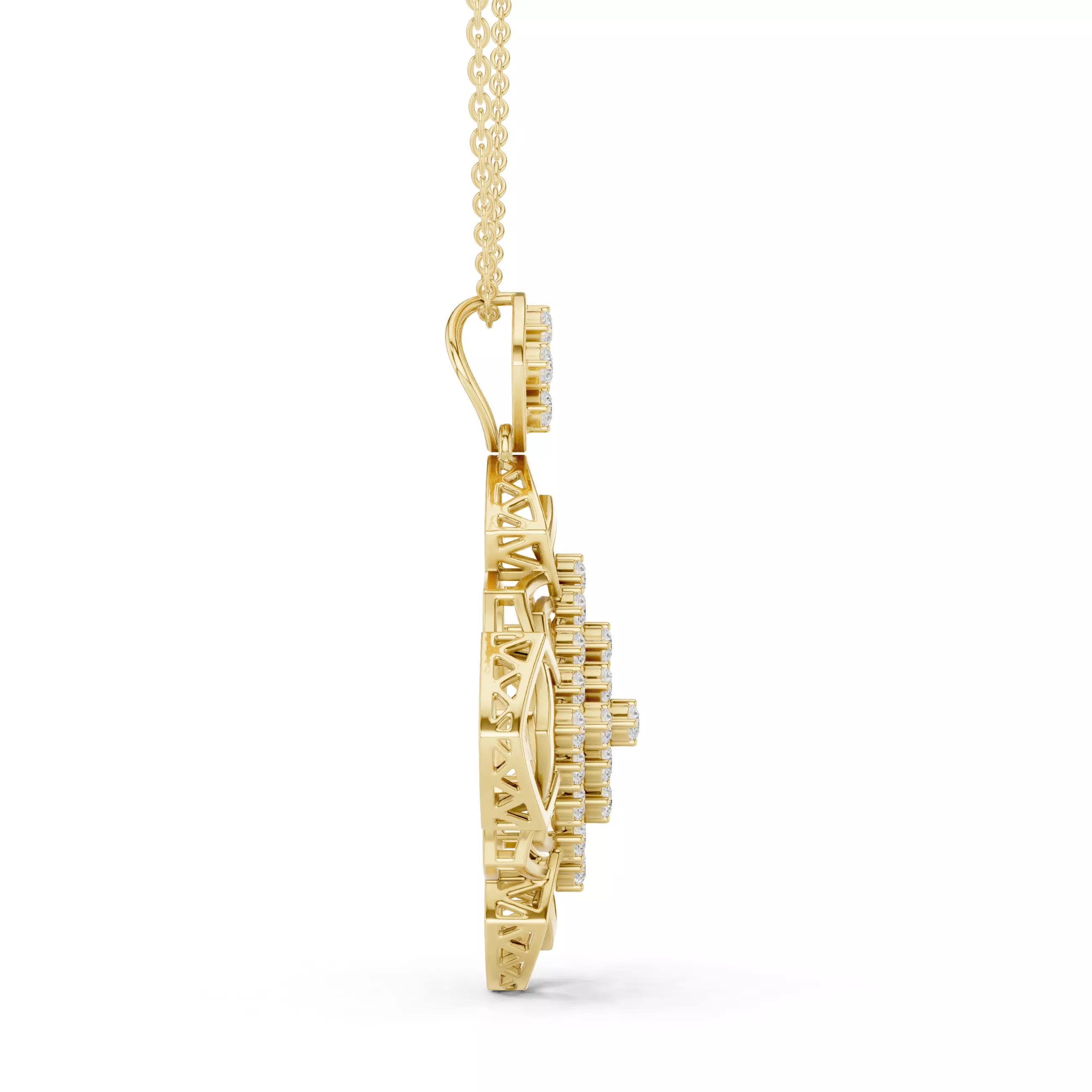 Italian Pendant 3dm stl renders video animation details 3D print model_12