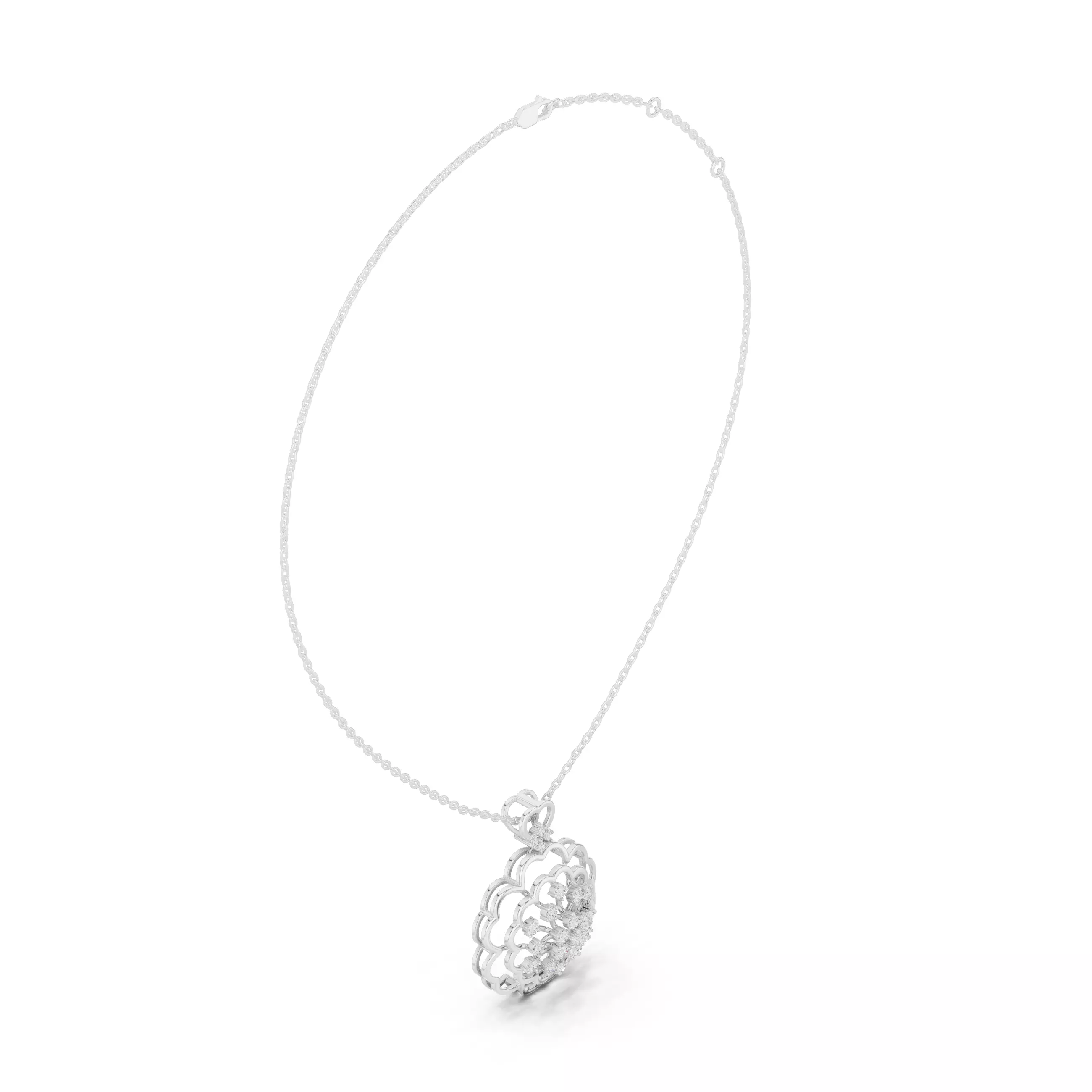 Italian Pendant 3dm stl renders video animation details 3D print model_6