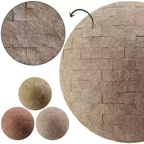 Split Face Travertine 01 - Seamless Texture Split Face Travertine 01 - Seamless Texture