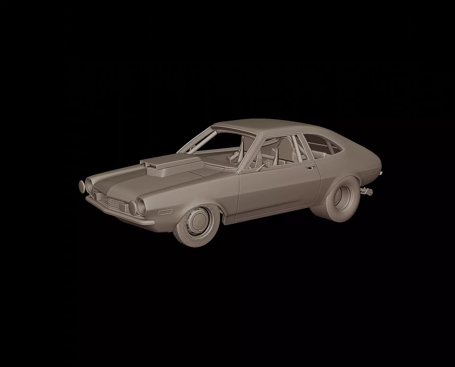 1972  Pinto Bob Glidden Pro Stock 3D print model_0