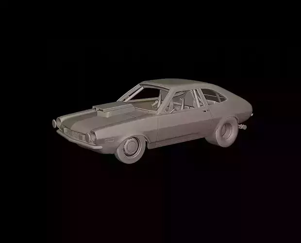 1972  Pinto Bob Glidden Pro Stock 3D print model 1972  Pinto Bob Glidden Pro Stock 3D print model