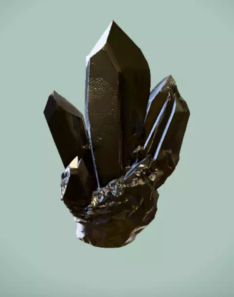 Crystal Megapack Low-poly 3D model_43