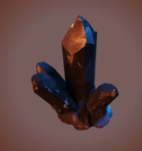 Crystal Megapack Low-poly 3D model_30