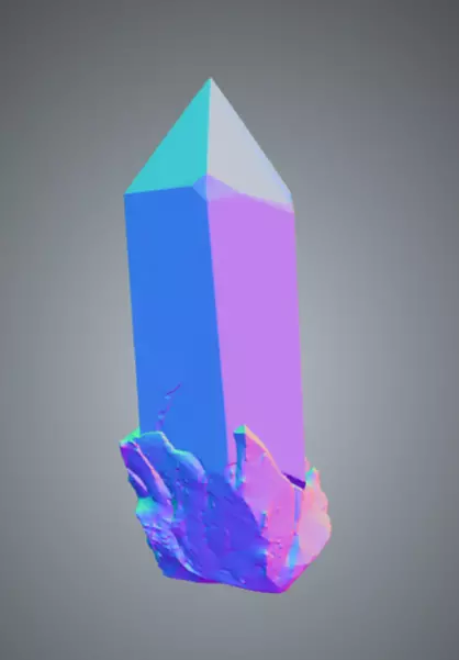 Crystal Megapack Low-poly 3D model_54