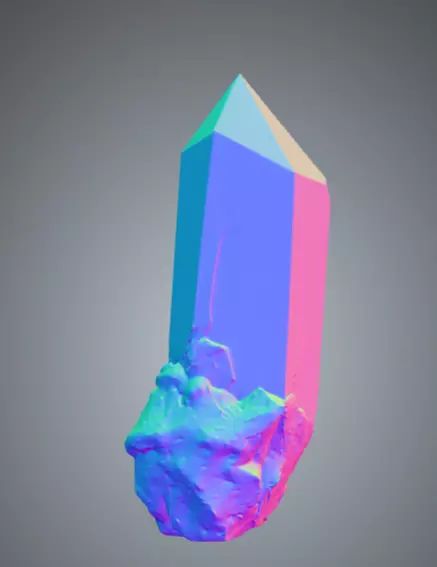 Crystal Megapack Low-poly 3D model_55