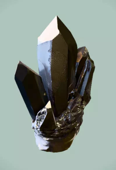 Crystal Megapack Low-poly 3D model_48