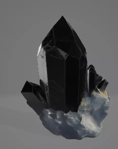 Crystal Megapack Low-poly 3D model_31