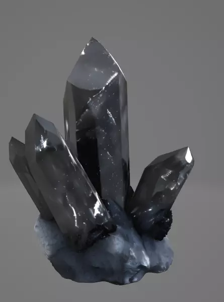 Crystal Megapack Low-poly 3D model_23