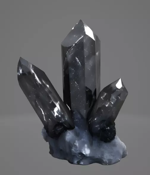 Crystal Megapack Low-poly 3D model_22