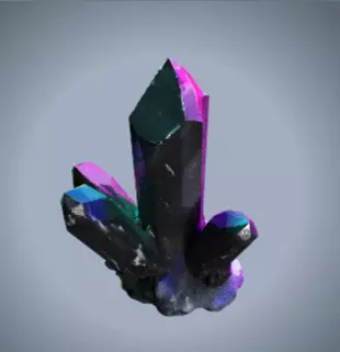 Crystal Megapack Low-poly 3D model_29