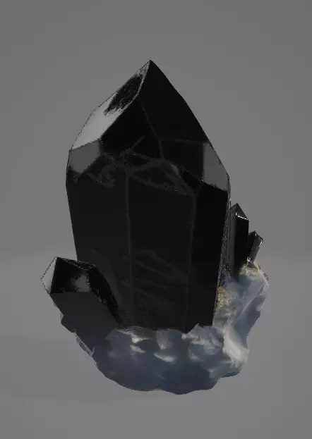 Crystal Megapack Low-poly 3D model_32