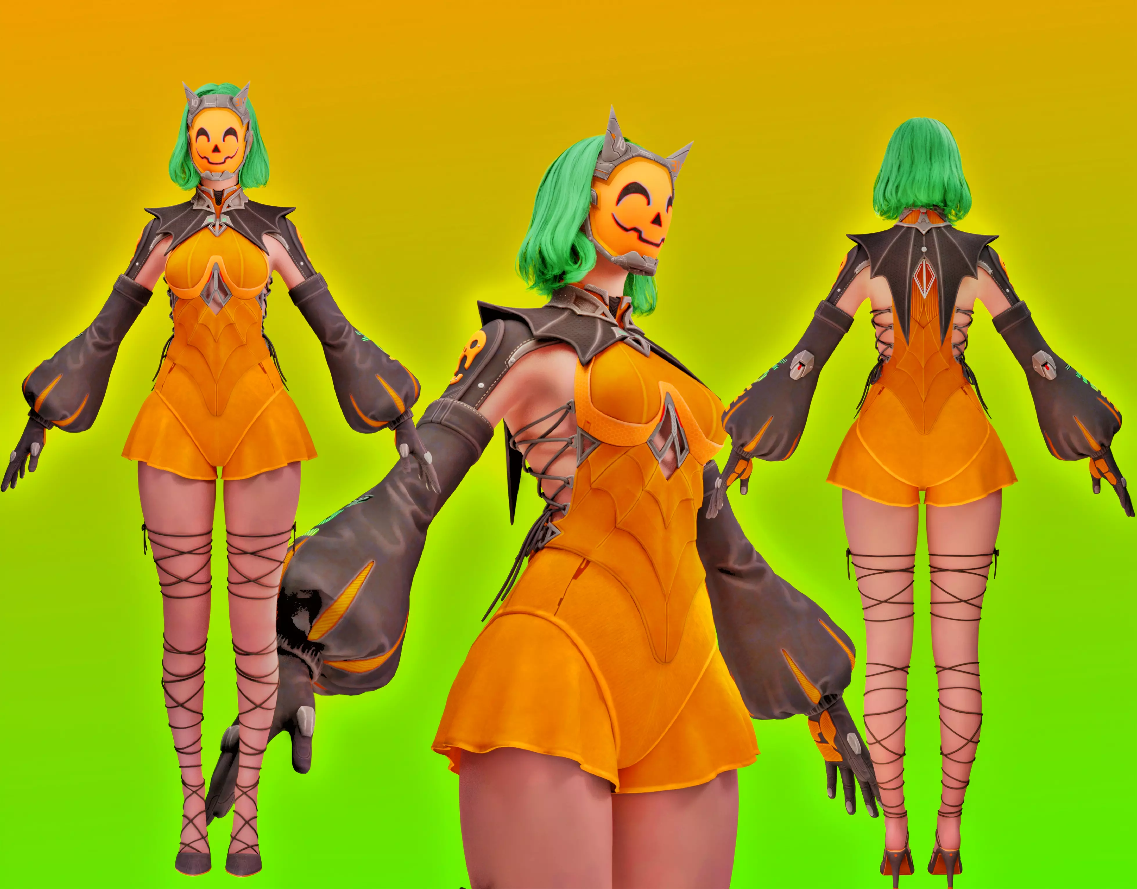 The First Descendant Skin 19 3D model_0