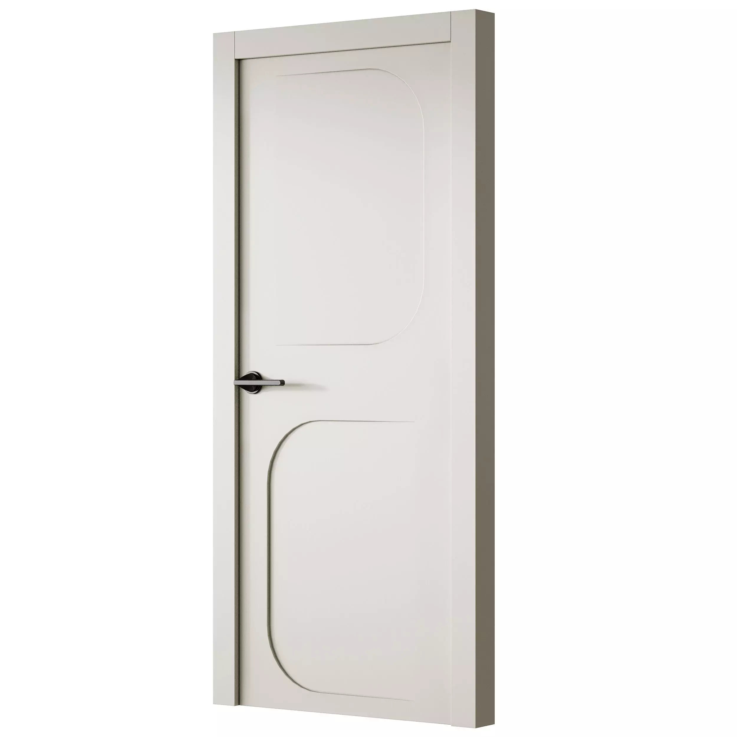 Interior Door 14 2 3D model_8