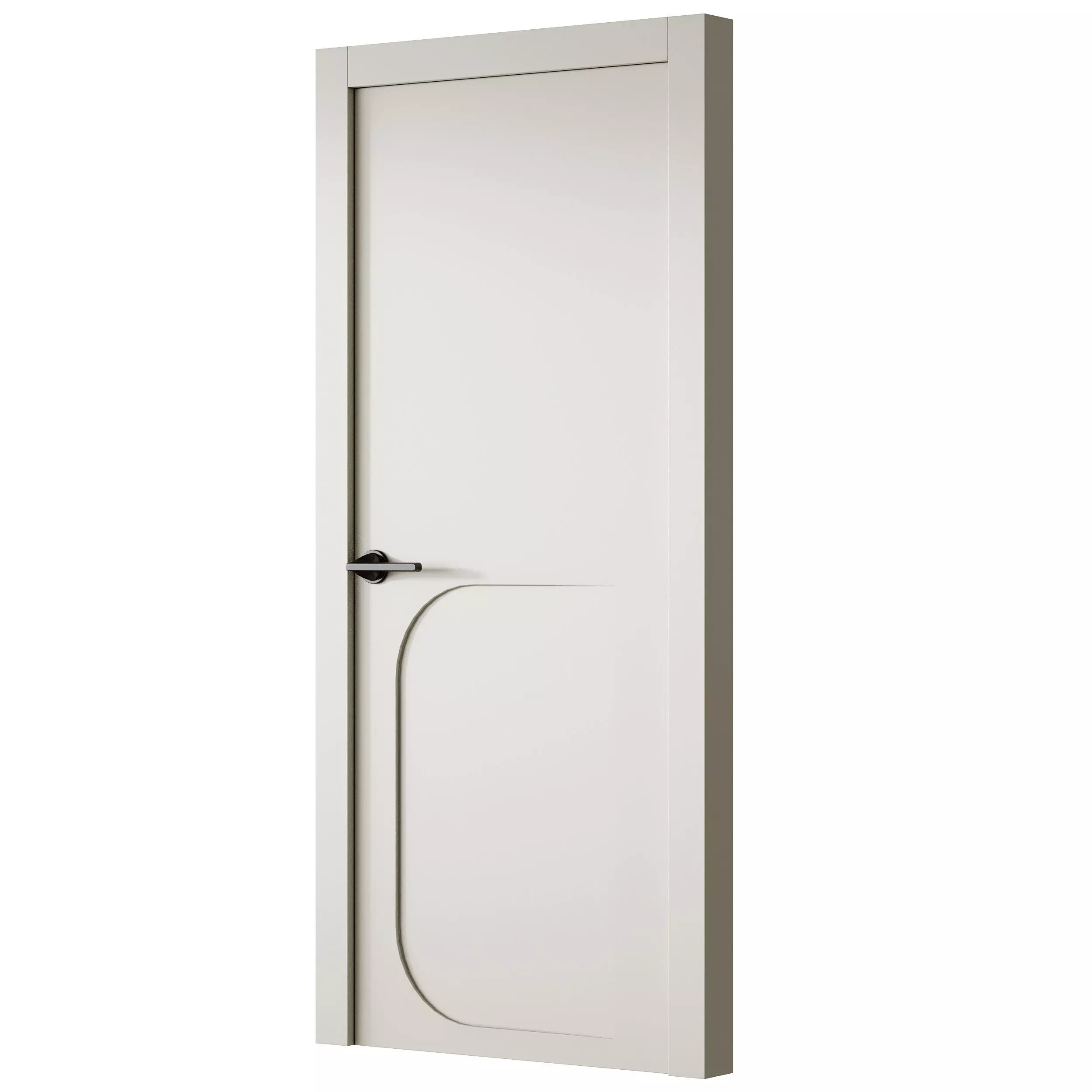 Interior Door 14 2 3D model_7