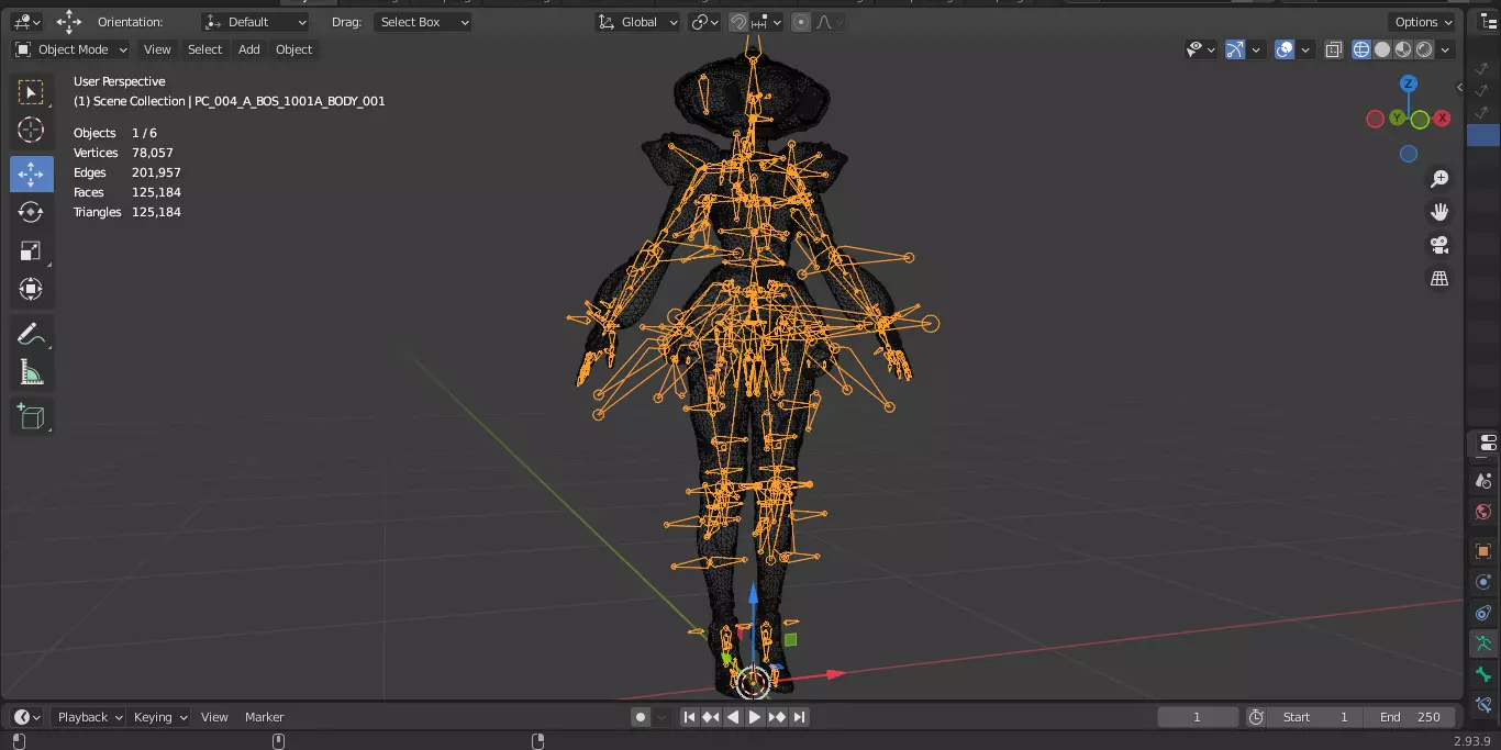 The First Descendant Skin 20 3D model_15