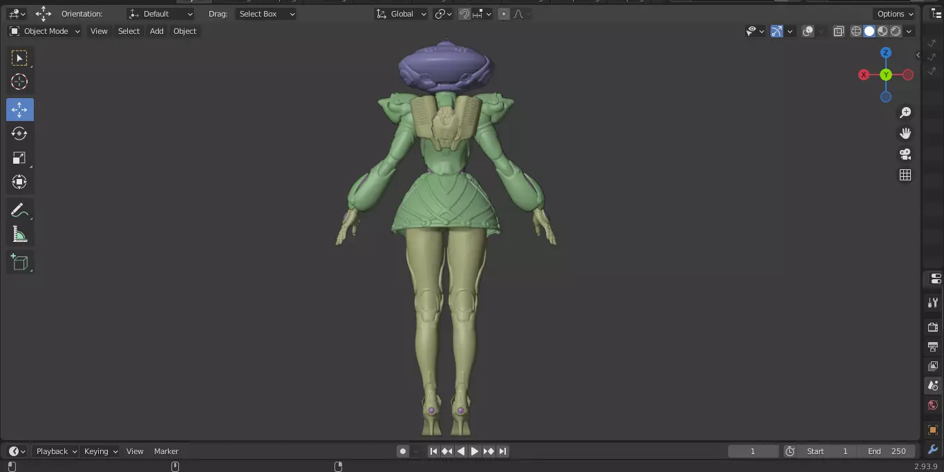 The First Descendant Skin 20 3D model_13