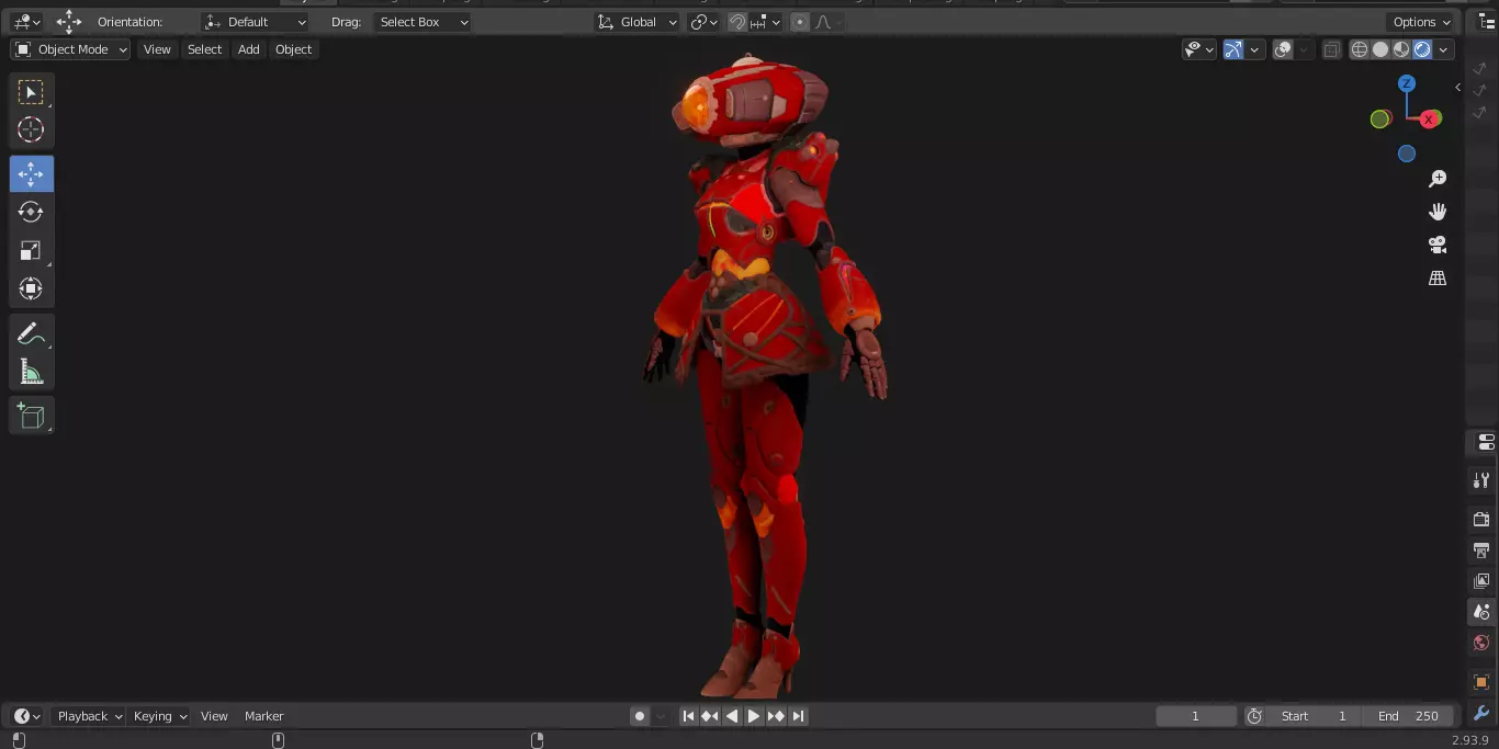 The First Descendant Skin 20 3D model_7