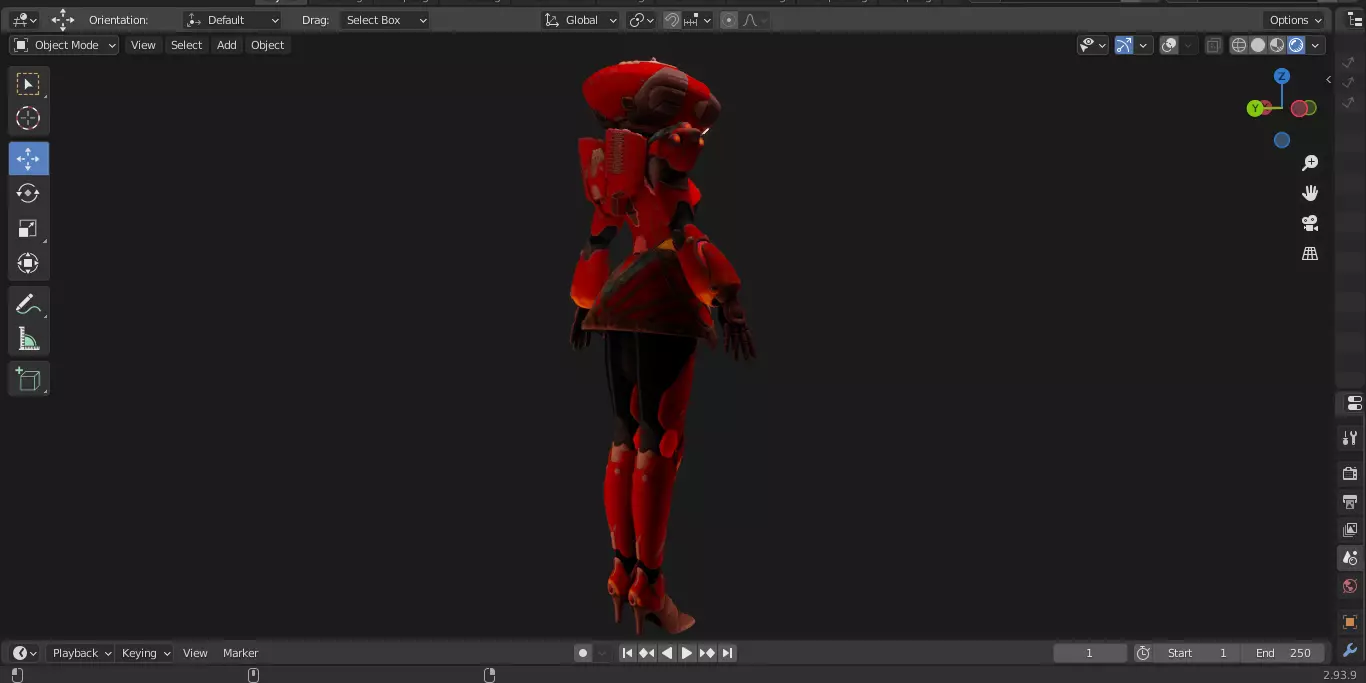 The First Descendant Skin 20 3D model_10