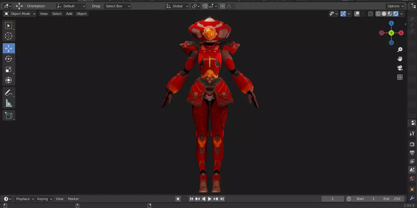The First Descendant Skin 20 3D model_6