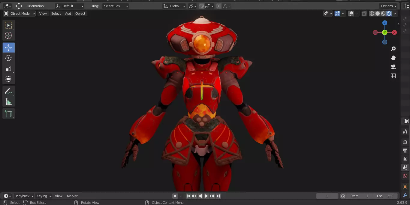 The First Descendant Skin 20 3D model_5