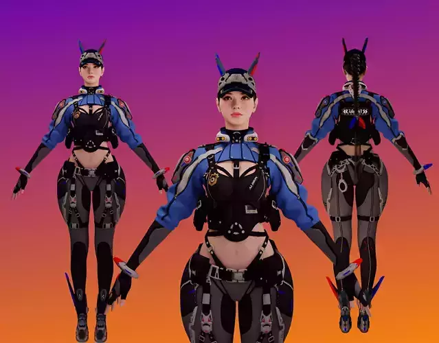 The First Descendant Skin 21 3D model