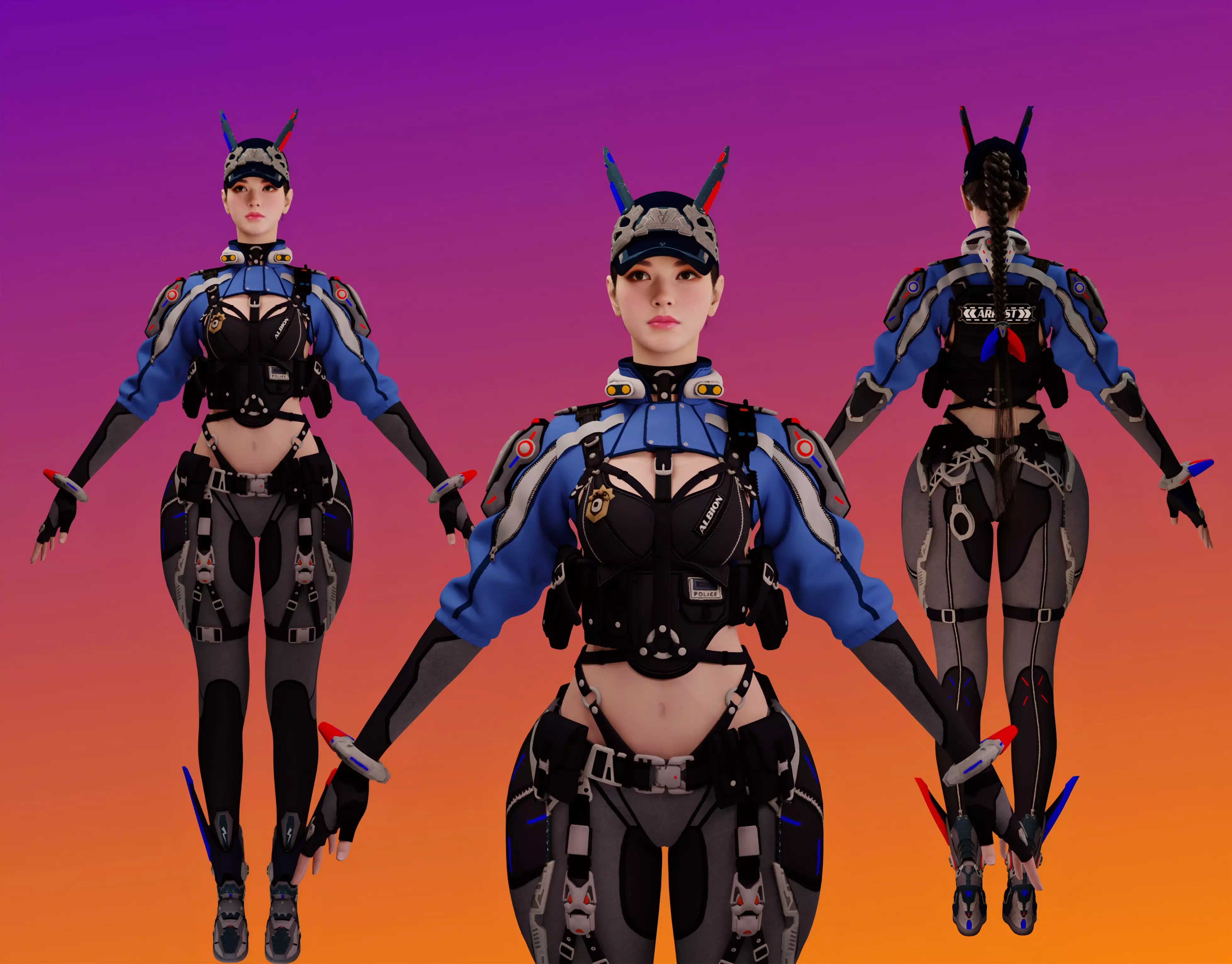 The First Descendant Skin 21 3D model_0
