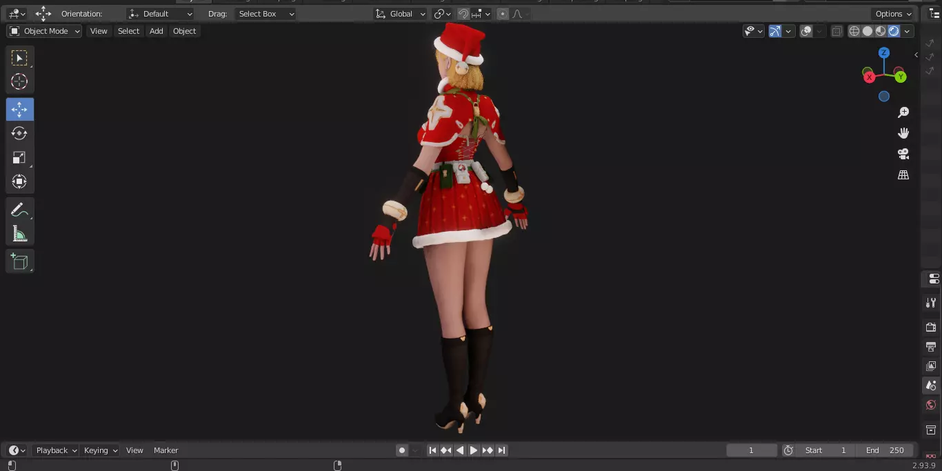 The First Descendant Skin 22 3D model_4