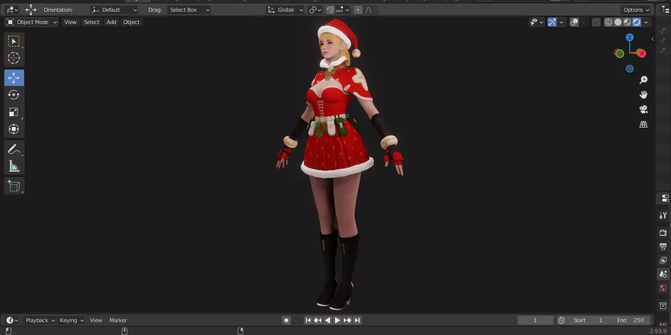 The First Descendant Skin 22 3D model_3